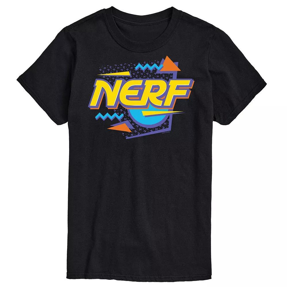 Big & Tall Nerf 90's Sprinkle Logo Graphic Tee, Men's,  Product Image