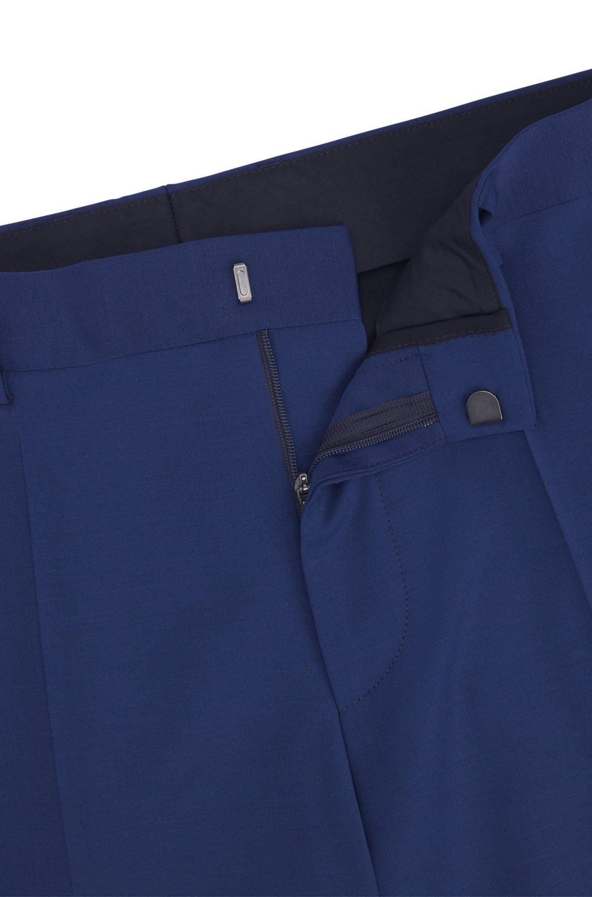 Slim-fit trousers in performance-stretch wool Product Image