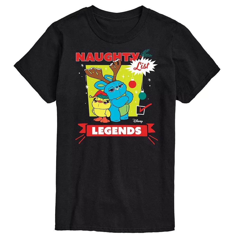 Disney / PixarsToy Story 4 Big & Tall Naughty List Legends Graphic Tee, Mens Product Image