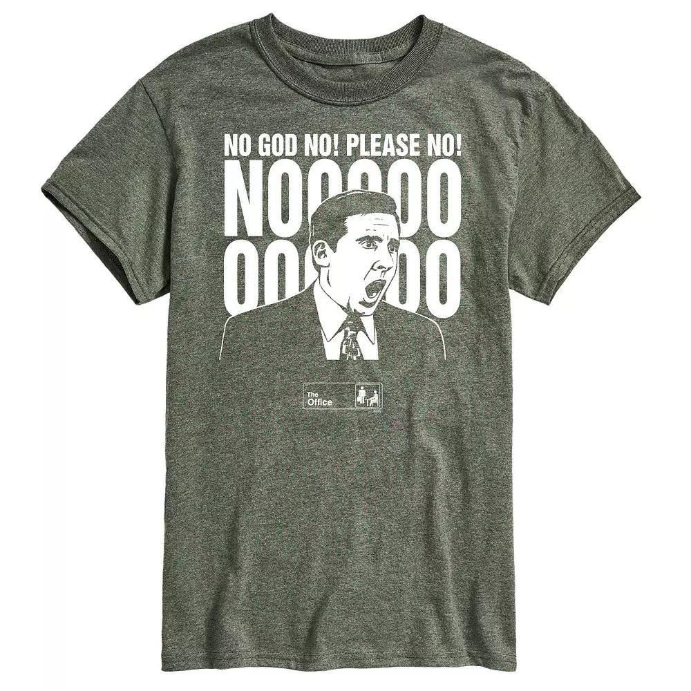 Men's The Office No God Please No Tee,  Product Image
