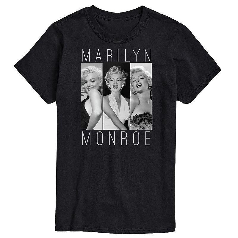 Big & Tall Marilyn Monroe Garden Tee, Men's, Size: 6XB, Black Product Image