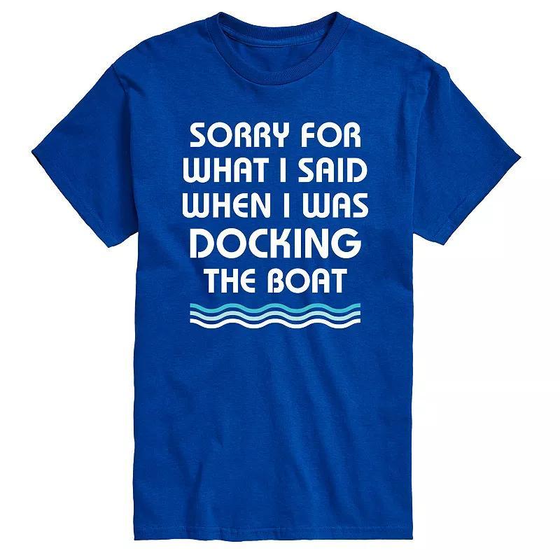 Big & Tall Docking The Boat Tee, Men's,  Product Image