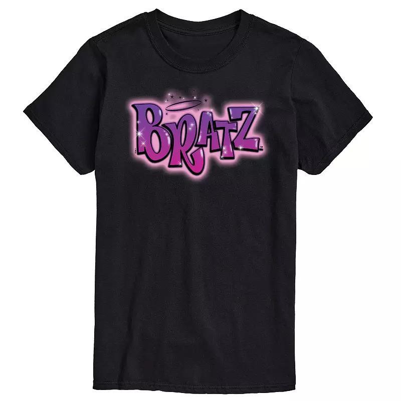 Big & Tall Bratz Airbrush Bratz Graphic Tee, Men's, Size: 6XB, Black Product Image