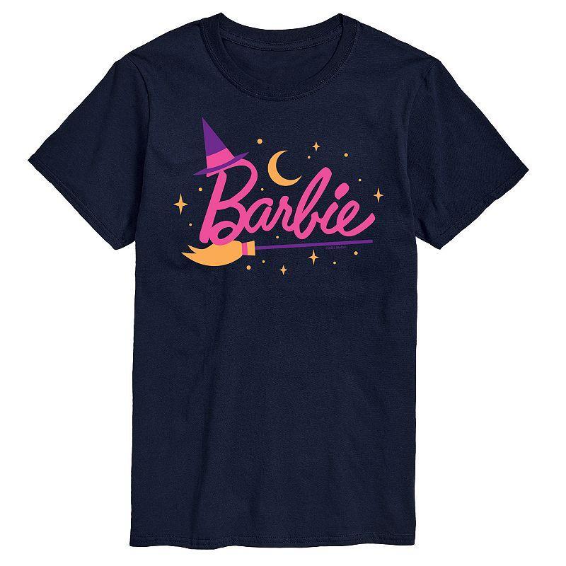 Big & Tall Barbie® Witch Logo Graphic Tee, Men's, Size: 5XB, Blue Product Image