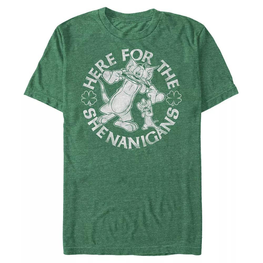 Big & Tall Tom & Jerry Here For The Shenanigans Graphic Tee, Men's,  Product Image