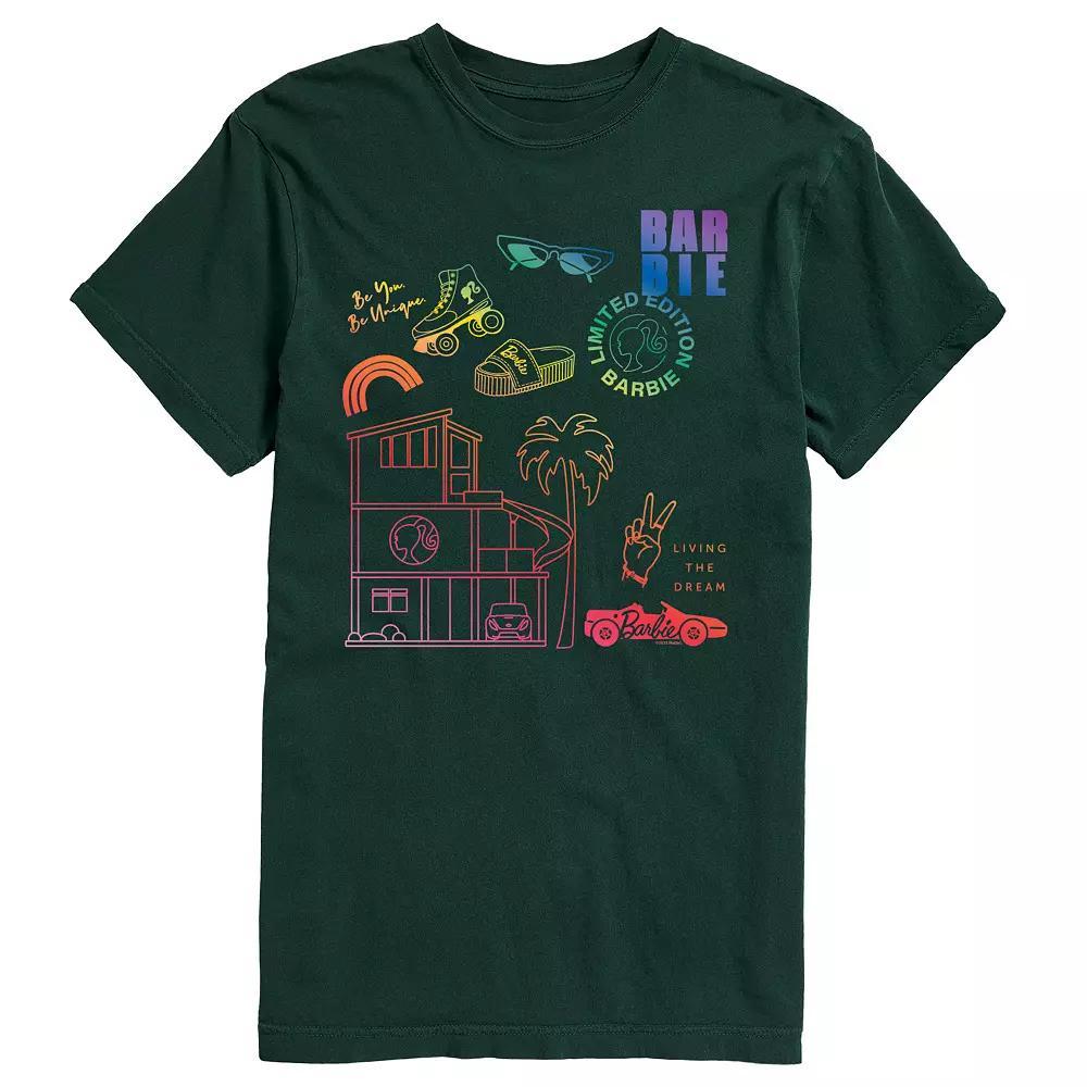 Men's Barbie Pride Icons Graphic Tee,  Product Image