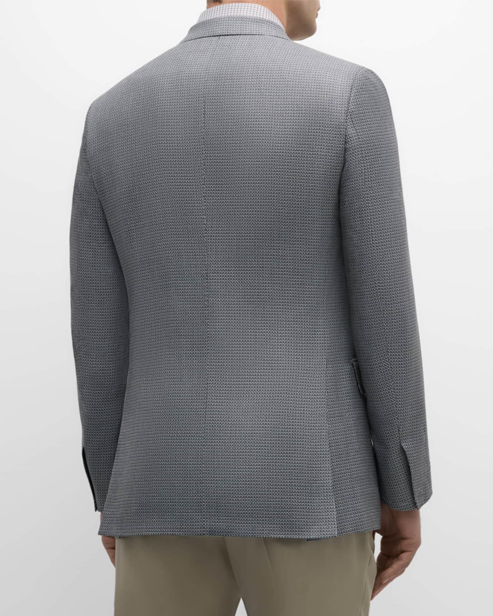 Men's Micro-Check Wool Sport Coat Product Image