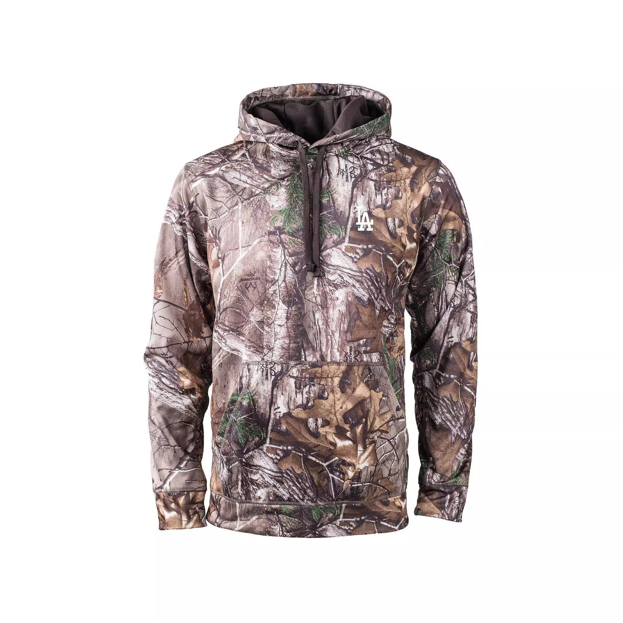 Men's Dunbrooke Camo Houston Astros Champion Realtree Pullover Hoodie, Size: Small, Green Product Image