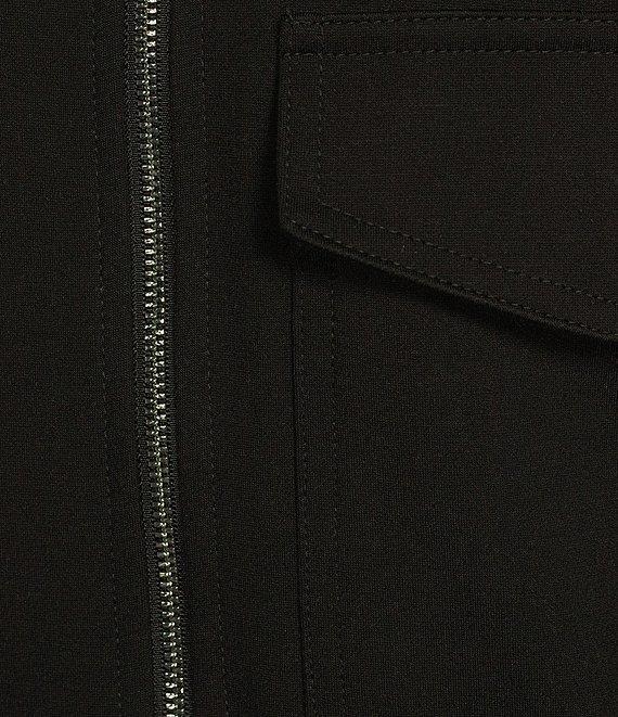 Calvin Klein Ponte Point Collar Bomber Jacket Product Image