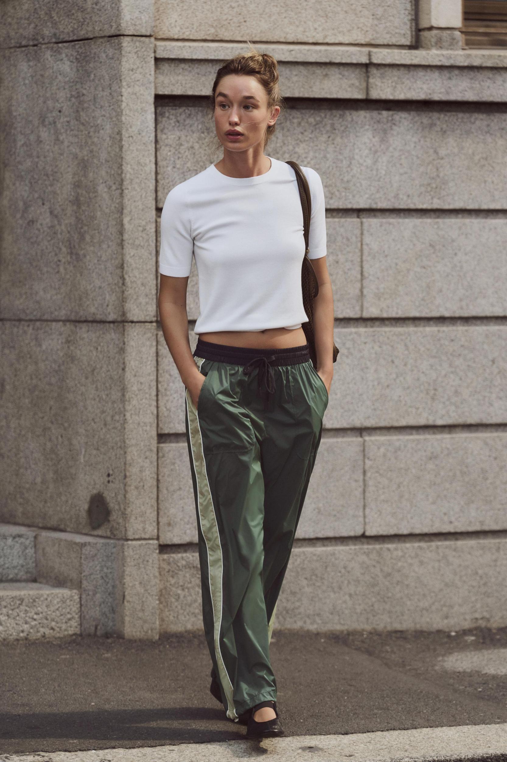 PANTS WITH SIDE STRIPE Product Image