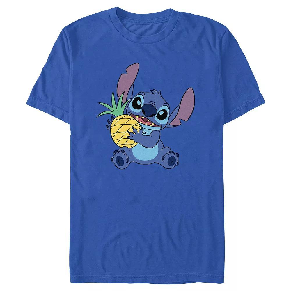 Disney's Lilo & Stitch Pineapple Hugger Stitch Men's Graphic Tee,  Product Image