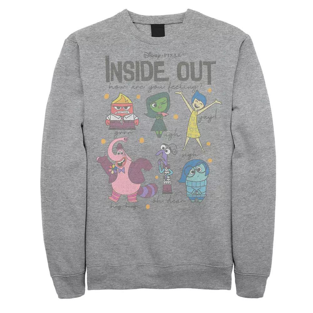 Disney / Pixar's Inside Out Men's How Are You Feeling Group Shot Sweatshirt,  Product Image