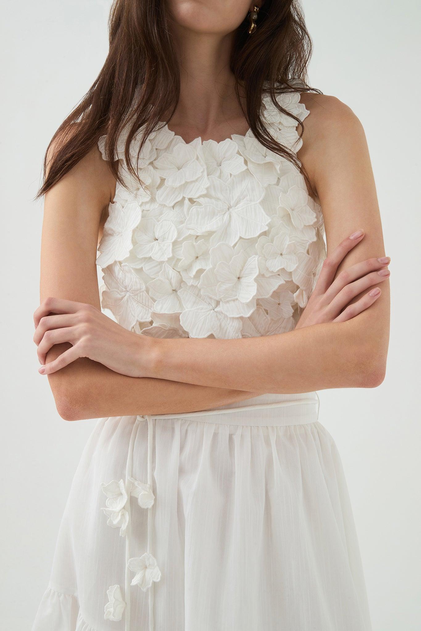 Splendour Flower Shell Top Product Image