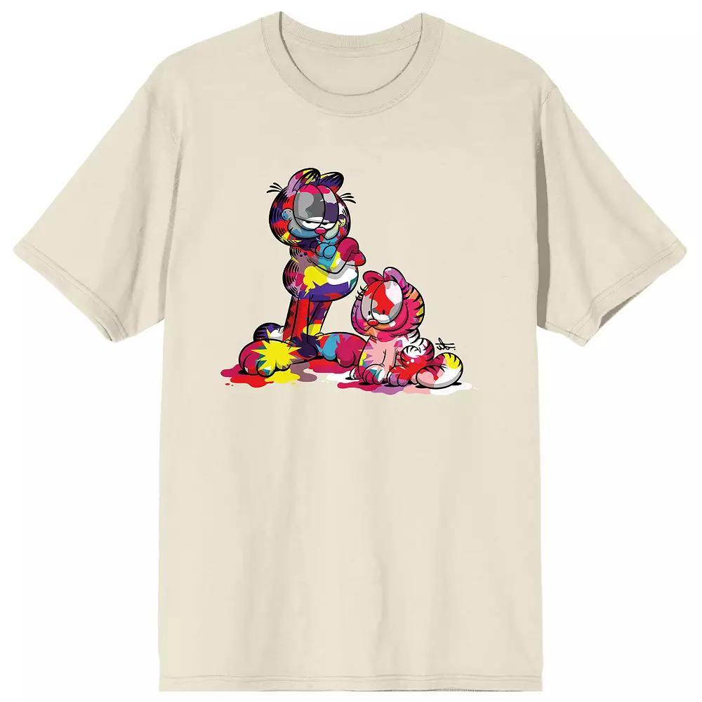 Men's Garfield Nermal & Garfield Short Sleeve Graphic T-Shirt,  Product Image