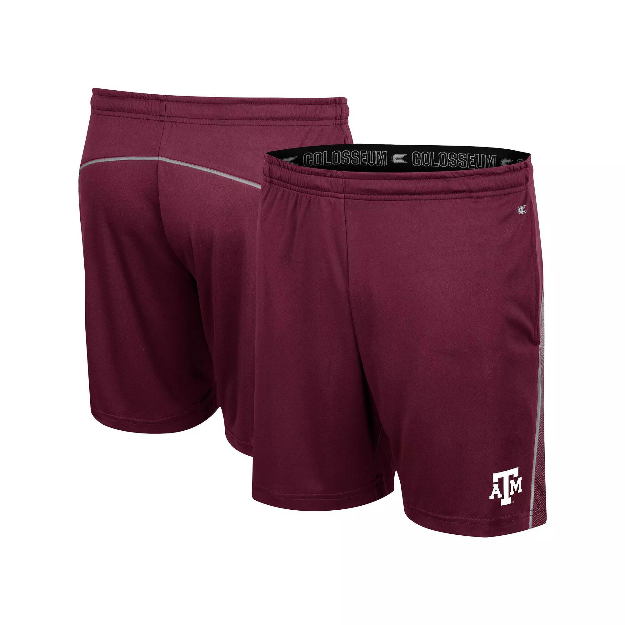 Men's Colosseum Crimson Washington State Cougars Laws of Physics Shorts,  Product Image