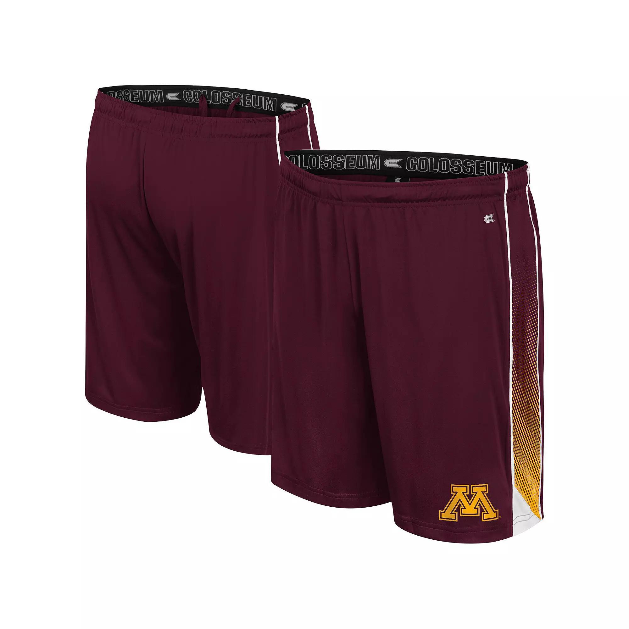 Men's Colosseum Maroon Minnesota Golden Gophers Online Shorts, Size: Large, Red Product Image
