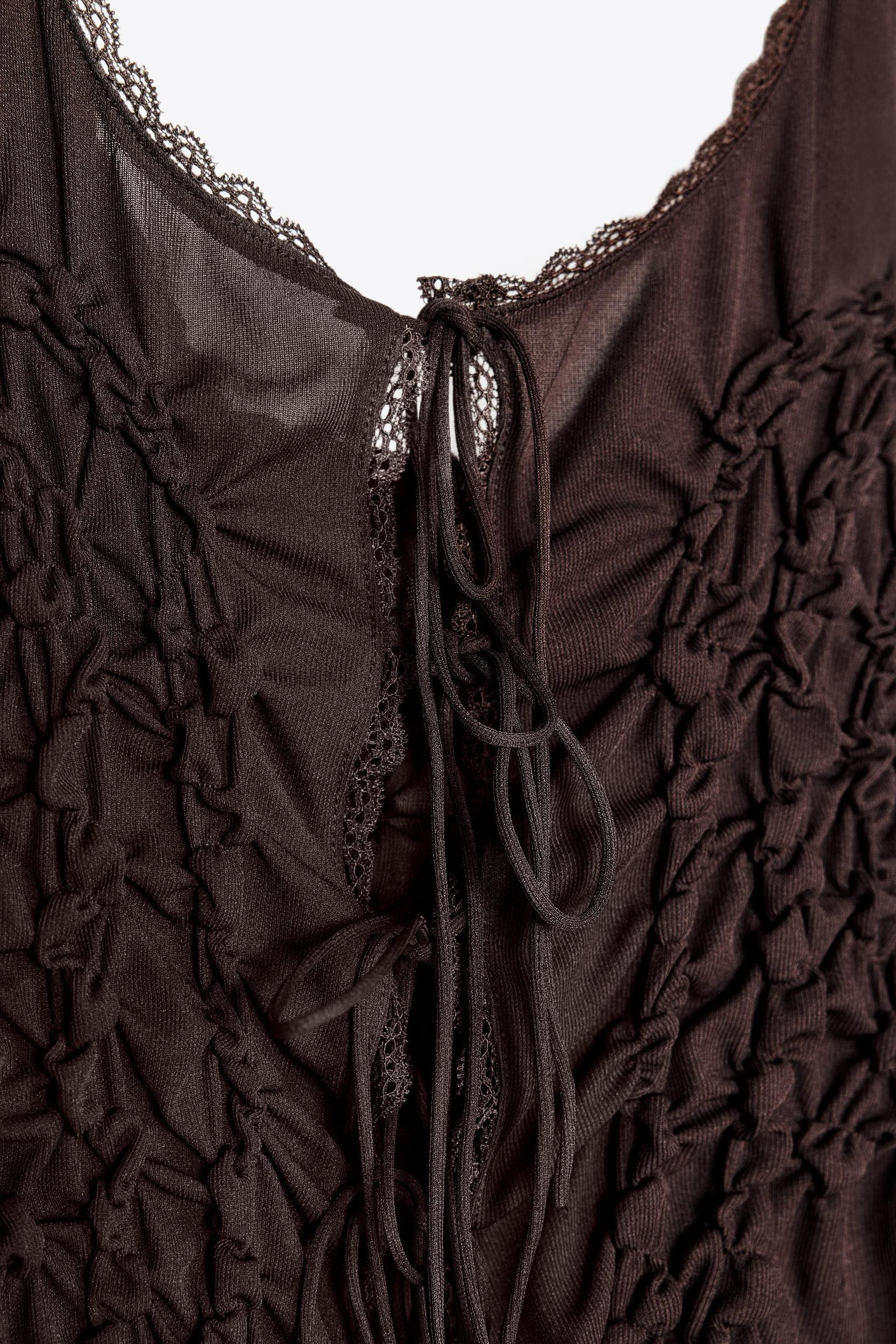 TIED RUCHED TOP Product Image