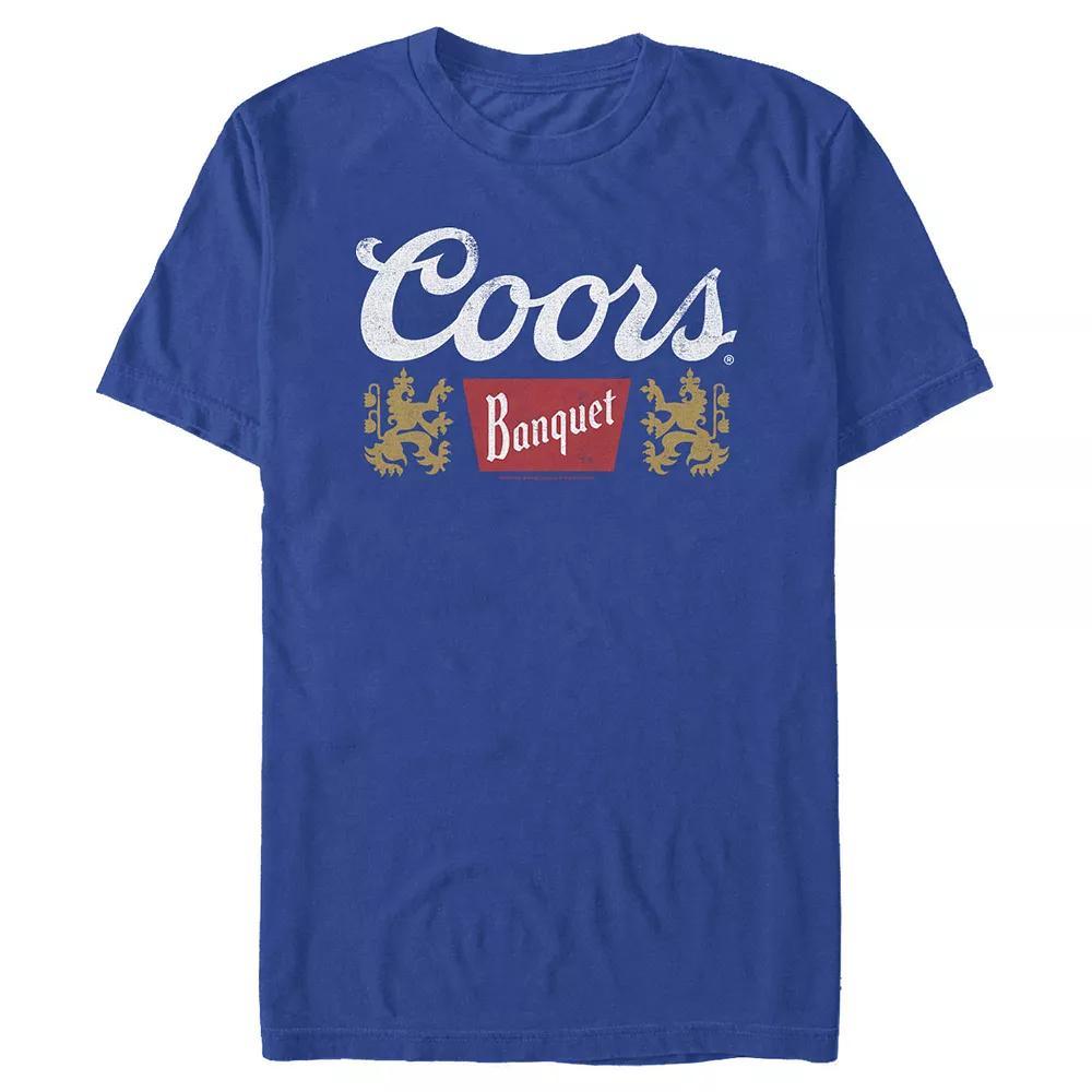 Men's Coors Light Miller Lite Pilsner Graphic Tee, Size: Small, Royal Product Image