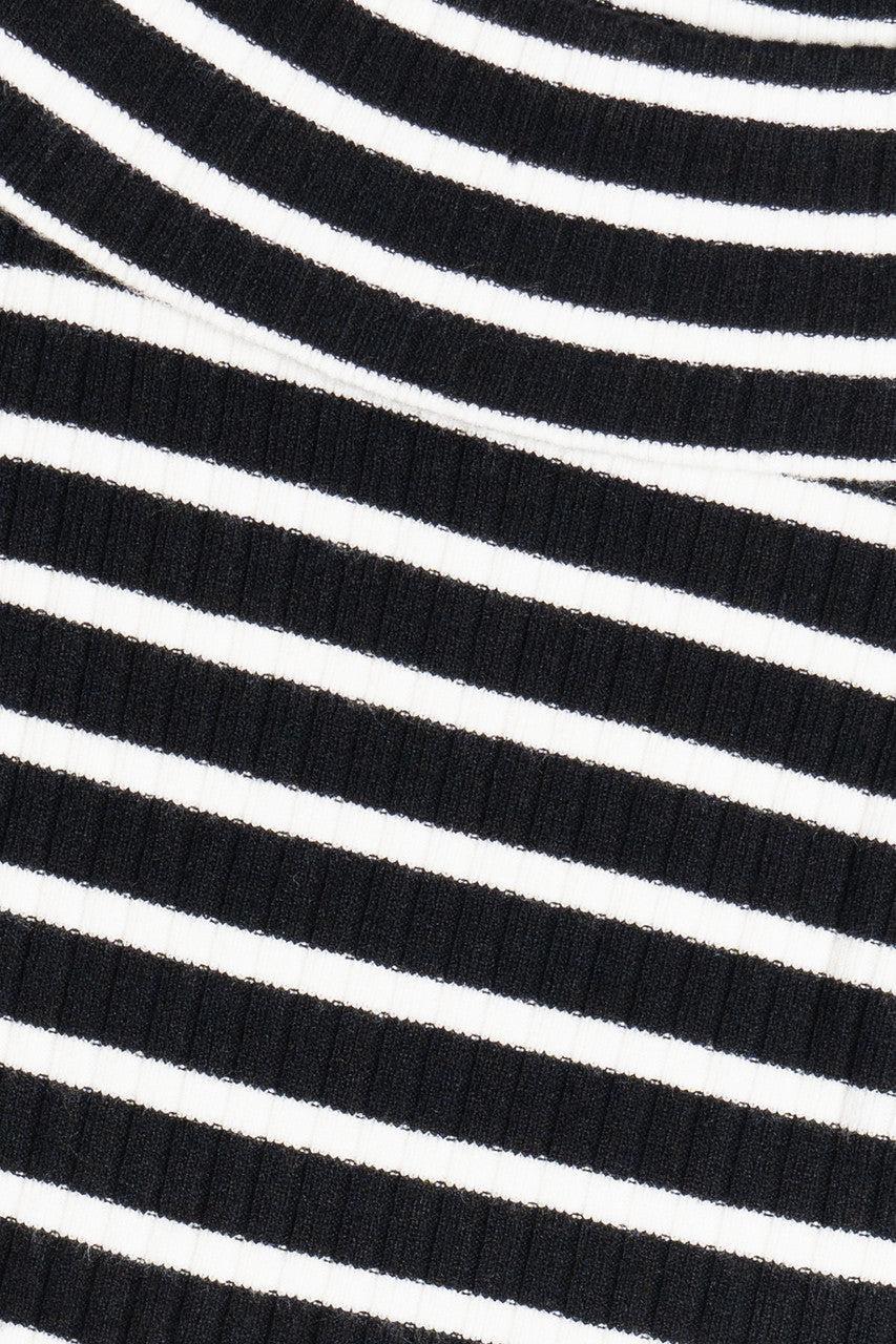 Off The Shoulder Striped Sweater Product Image