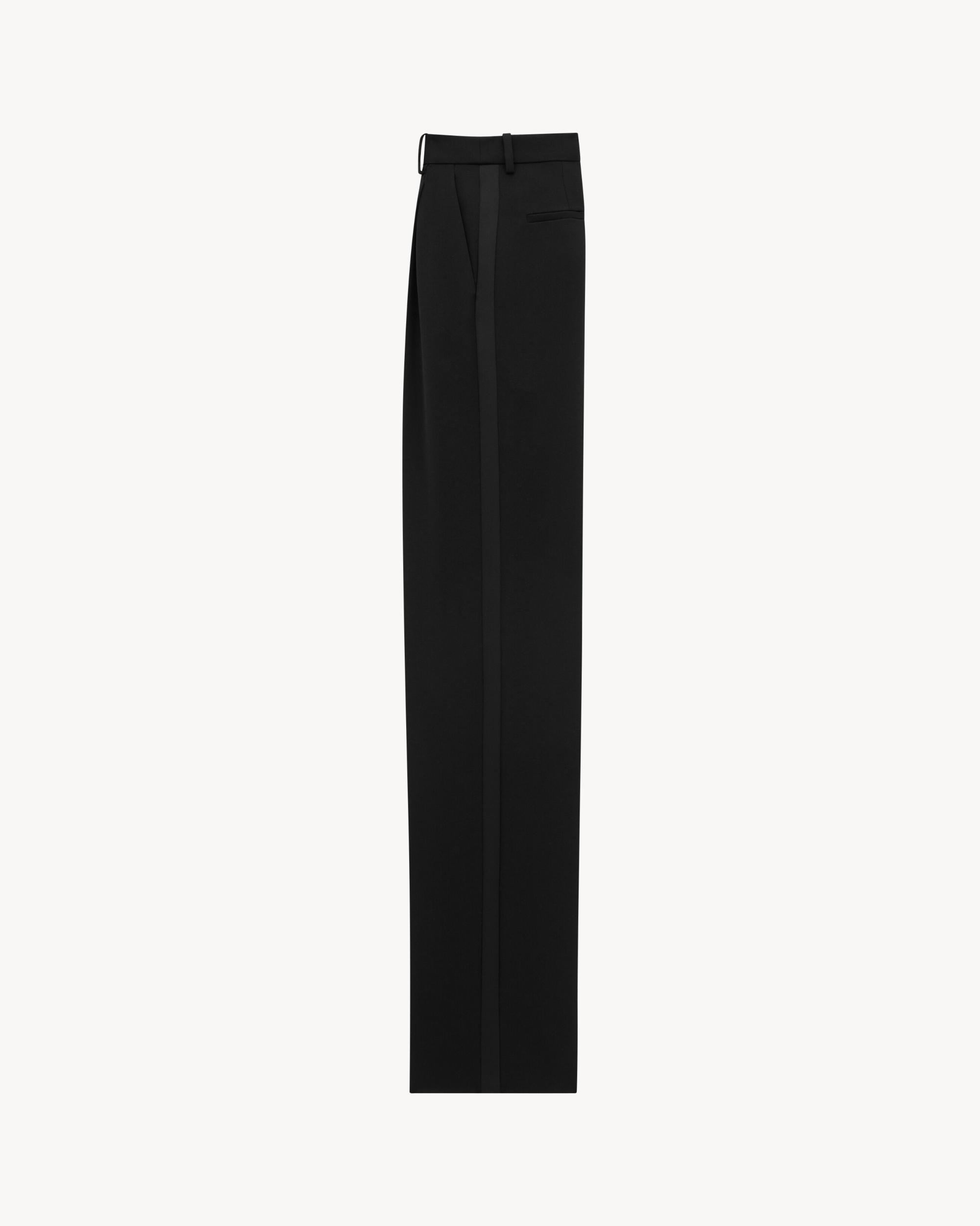 tuxedo pants in grain de poudre Product Image