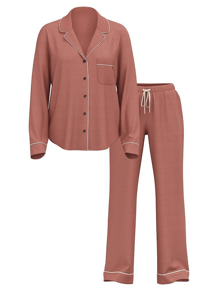 Modal Soft Long Pajama Set Product Image