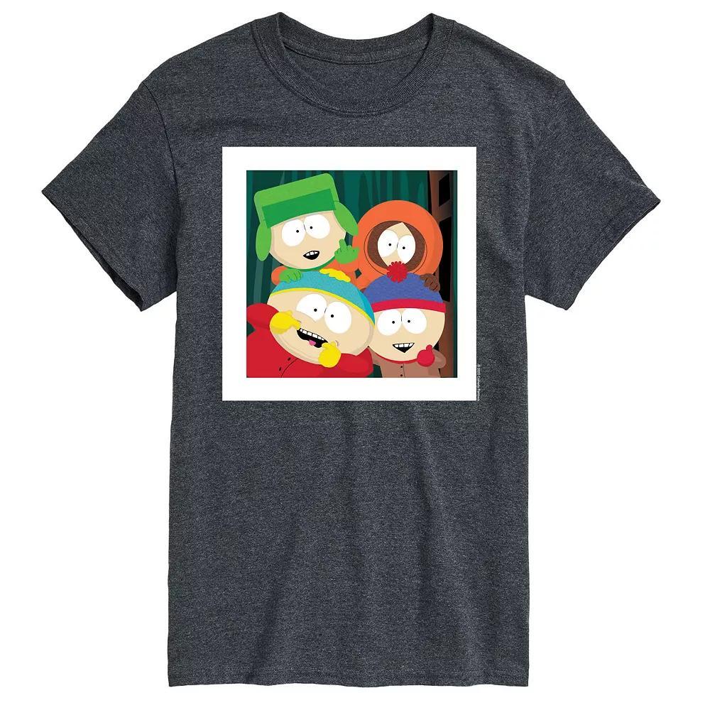 Men's South Park Friends Photo Tee, Size: XXL, Black Product Image