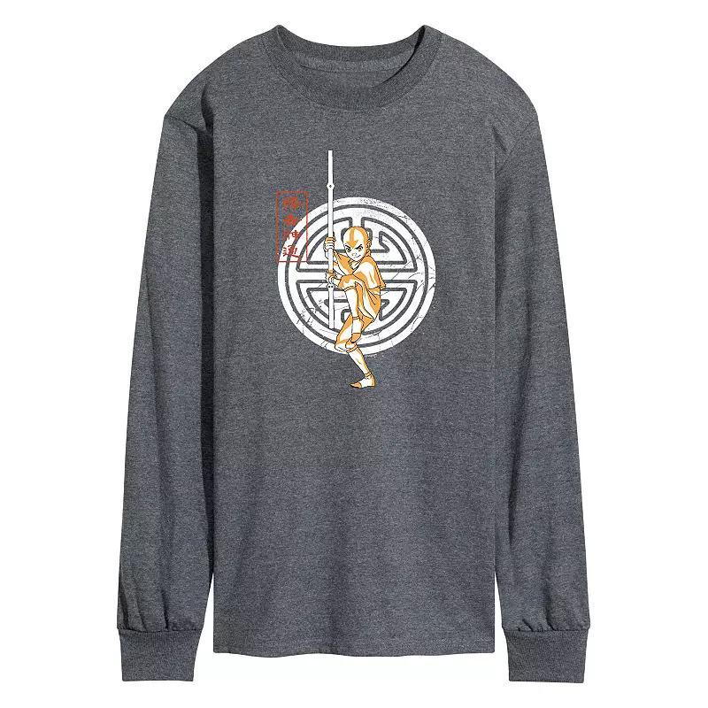 Men's Avatar Aang Crest Long-Sleeve Tee,  Product Image