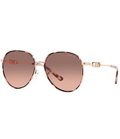 Michael Kors Womens Sunglasses, Empire - Light Gold-Tone Product Image