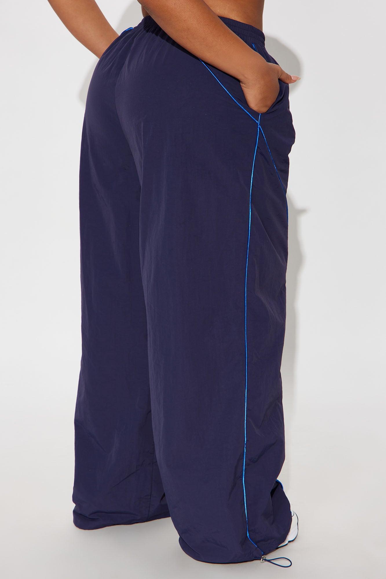 Precise Movement Windbreaker Track Pant - Navy/combo Female Product Image