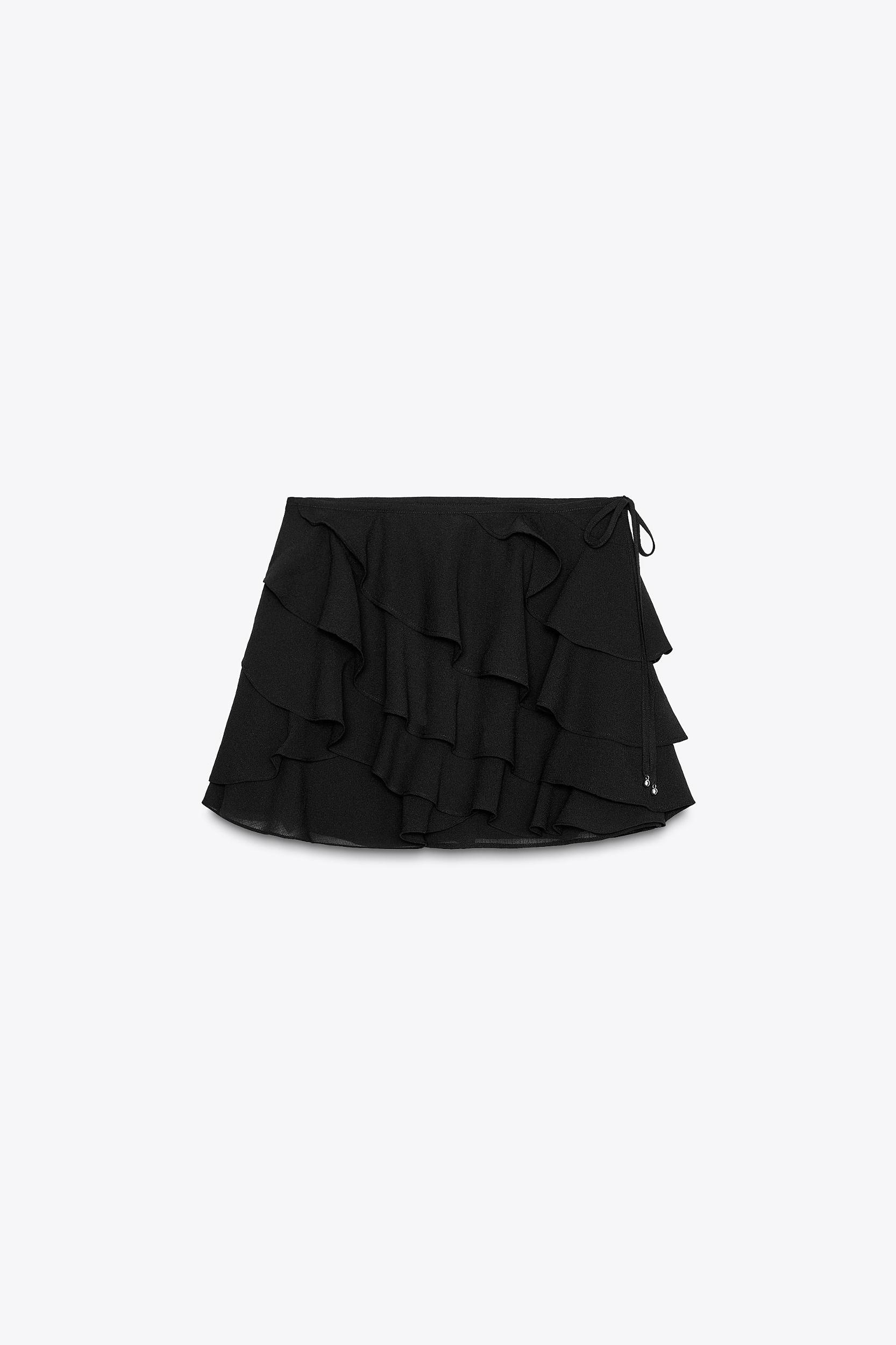 RUFFLED SKORT Product Image