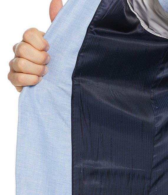 Perry Ellis Linen Herringbone Suit Separates Jacket Product Image