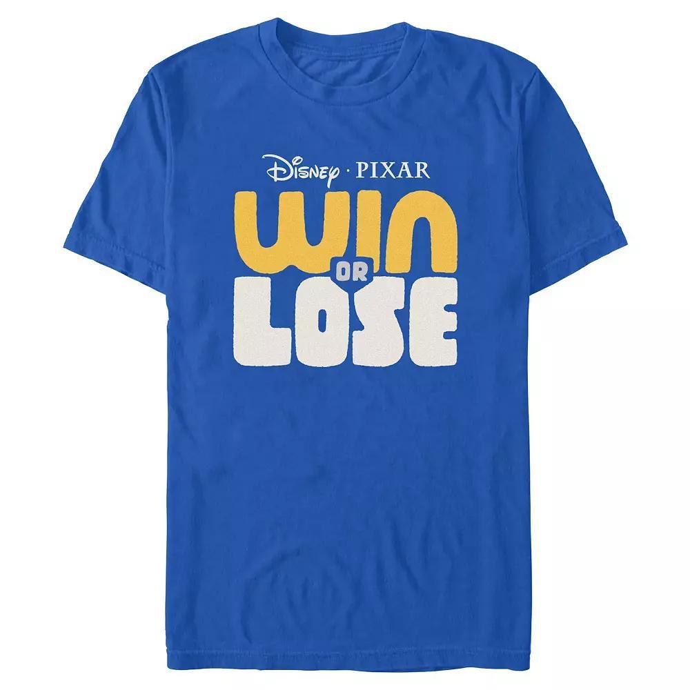 Men's Win Or Lose Big Logo Graphic Tee, Size: XS, Royal Product Image