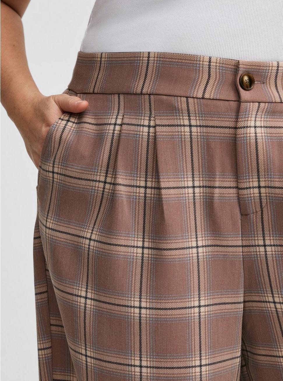 Wide Leg Tailored Twill Pant Product Image