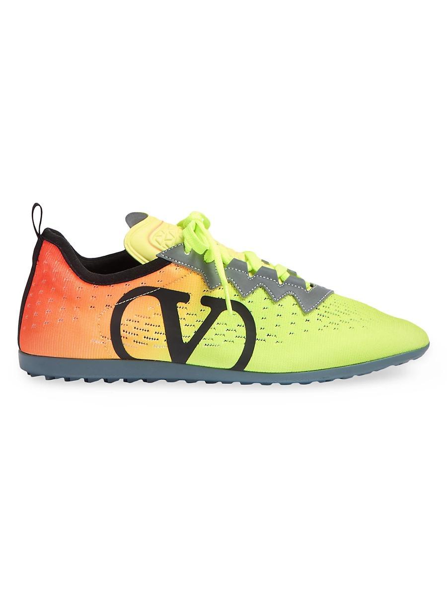 Mens VLogo Knit Runner Sneakers Product Image