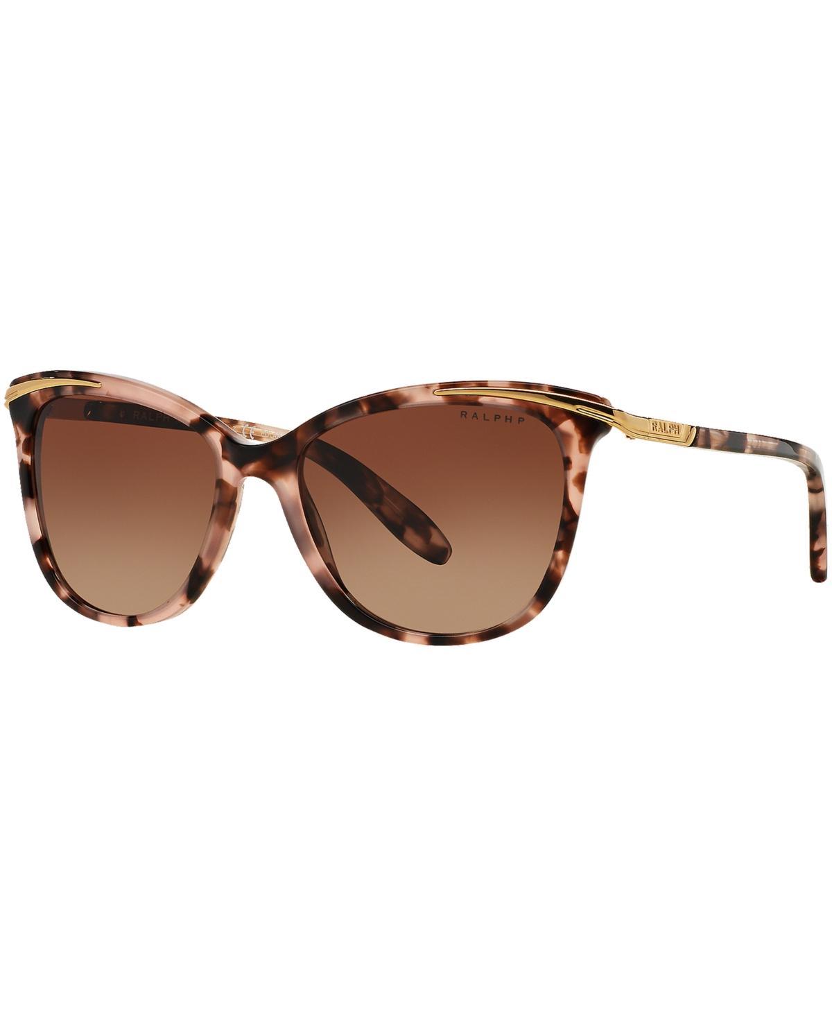 Womens Ralph by Ralph Lauren 54mm RA5203 Polarized Cat Eye Sunglasses Product Image