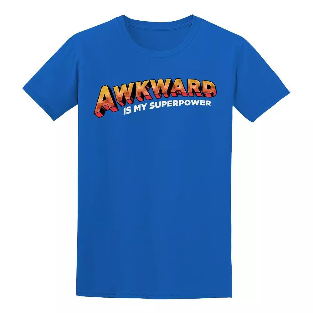 Men's COLAB89 by Threadless Awkward is My Tee, Size: XL, Royal Product Image