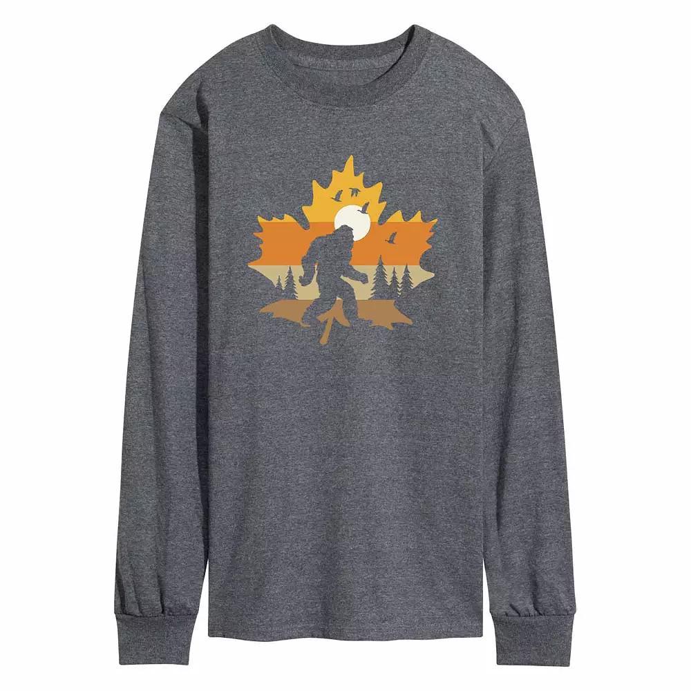 Men's Sasquatch Leaf Tee,  Product Image