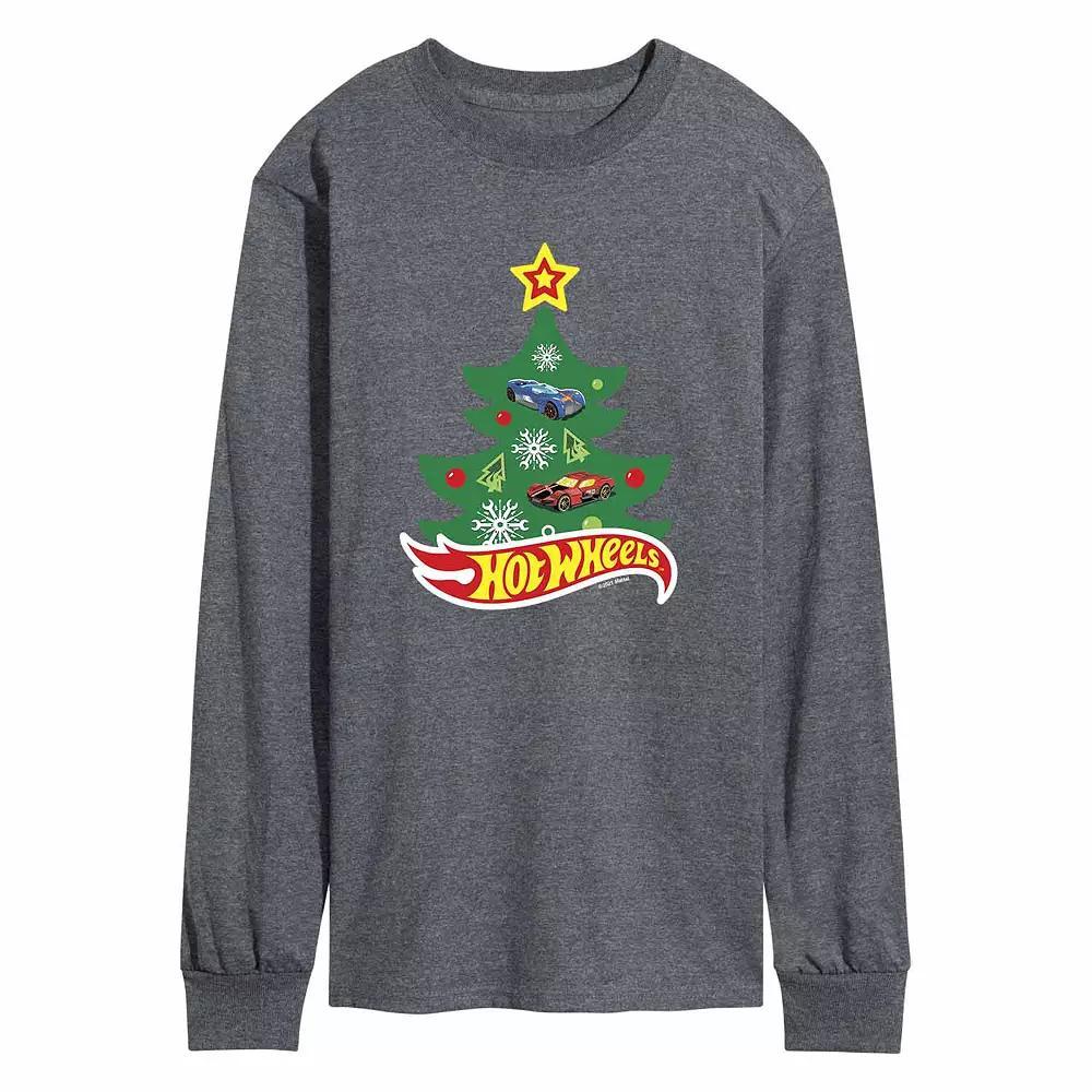 Men's Hot Wheels Christmas Tree Tee,  Product Image