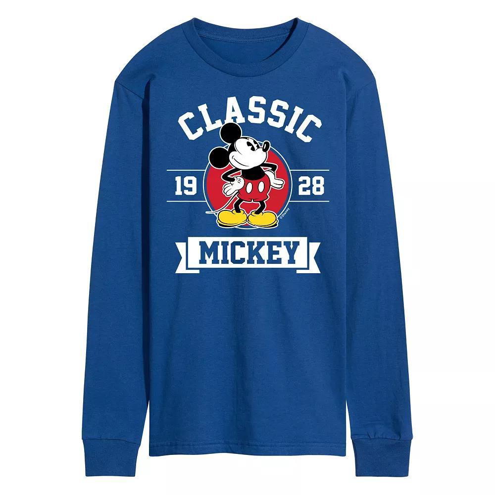 Disney's Mickey Mouse Men's Classic 1928 Long Sleeve Graphic Tee,  Product Image