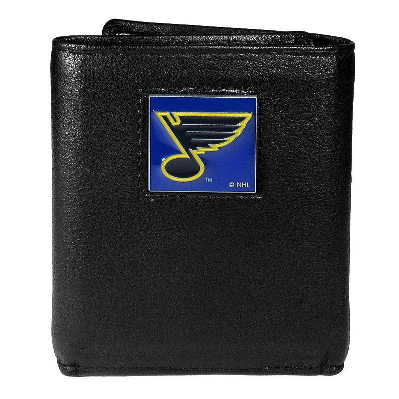 Men's St. Louis Blues Trifold Wallet, Black Product Image