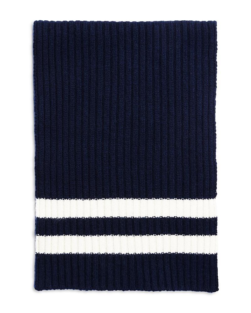 The Mens Store at Bloomingdales Striped Knit Scarf - Exclusive Product Image