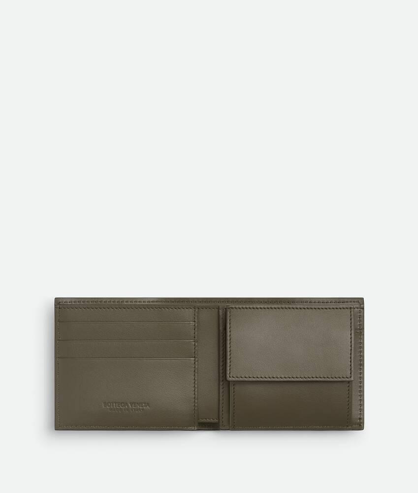 Men's Cassette Bi-Fold Wallet in Kaki/light butterscotch Product Image