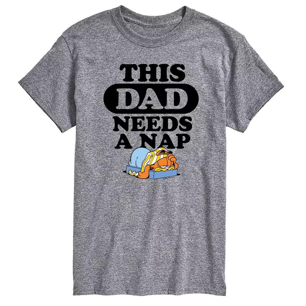Men's Garfield This Dad Needs A Nap Graphic Tee,  Product Image
