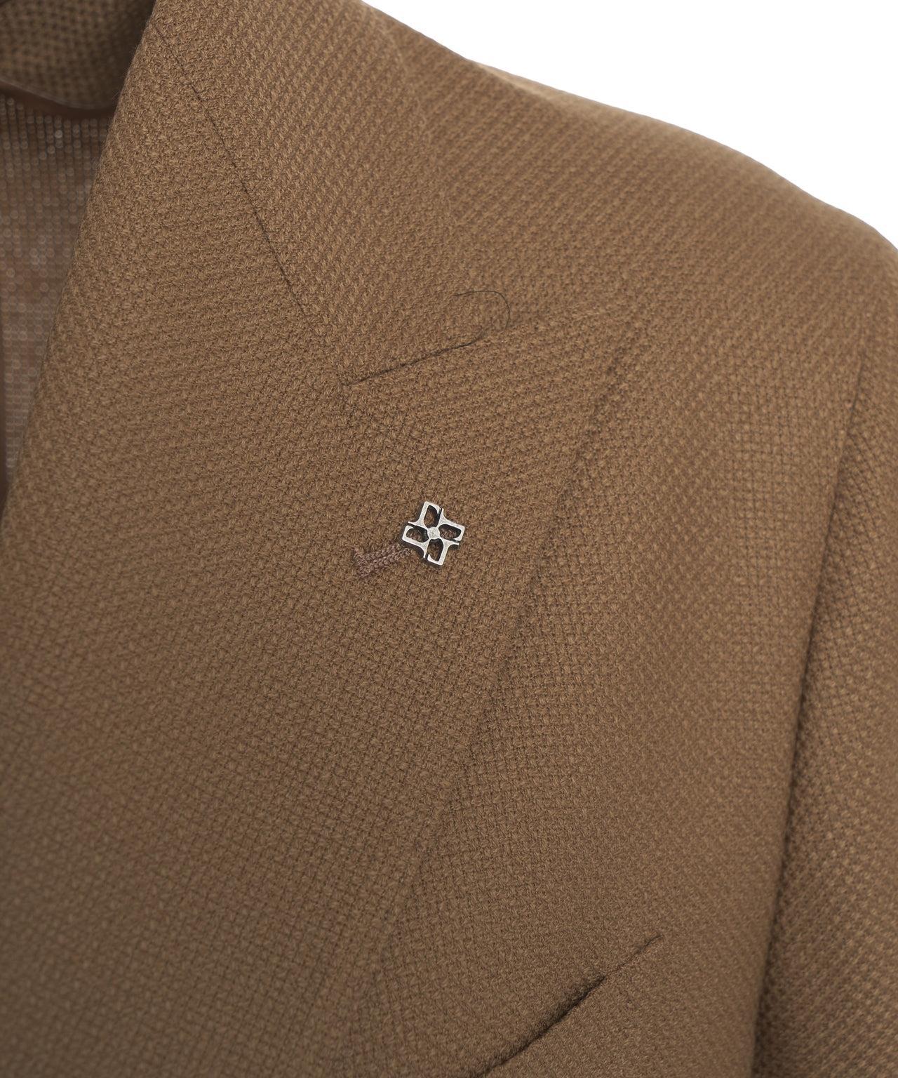 Virgin wool double-breasted blazer Product Image