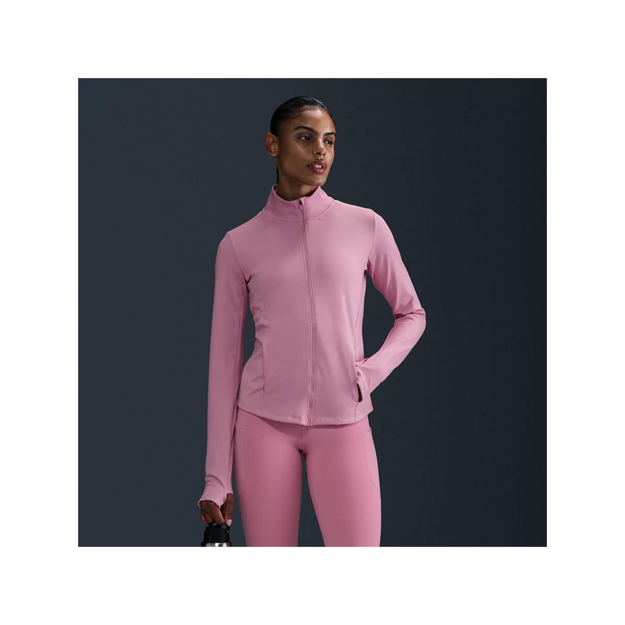 Women's Nike One Dri-FIT Full-Zip Mid Layer Top,  Product Image