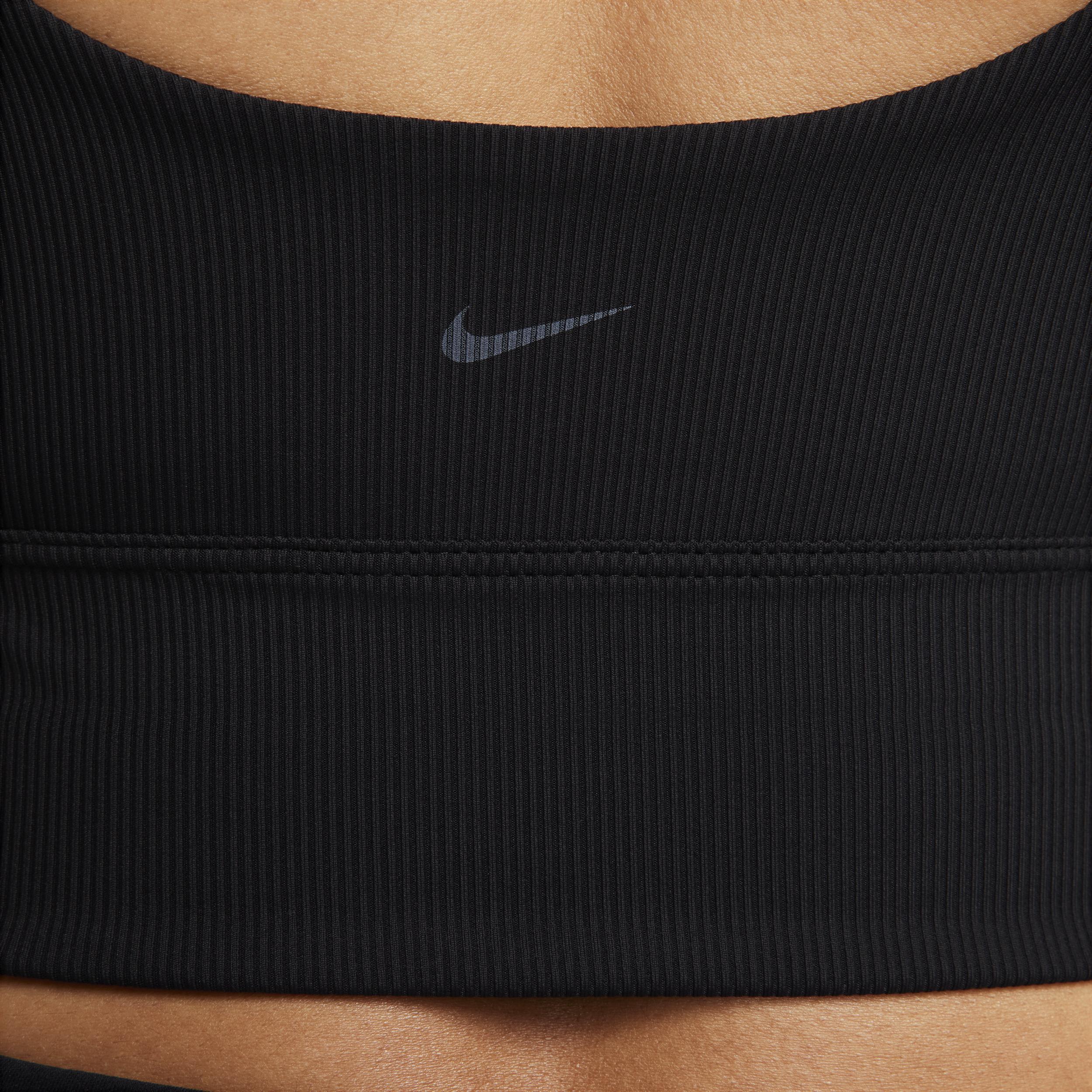 Nike Zenvy Rib Women's Light-Support Non-Padded Longline Sports Bra Product Image