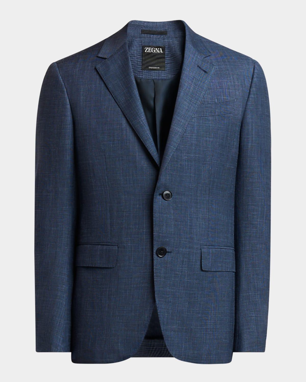 Men's Prince of Wales Crossover Suit Product Image