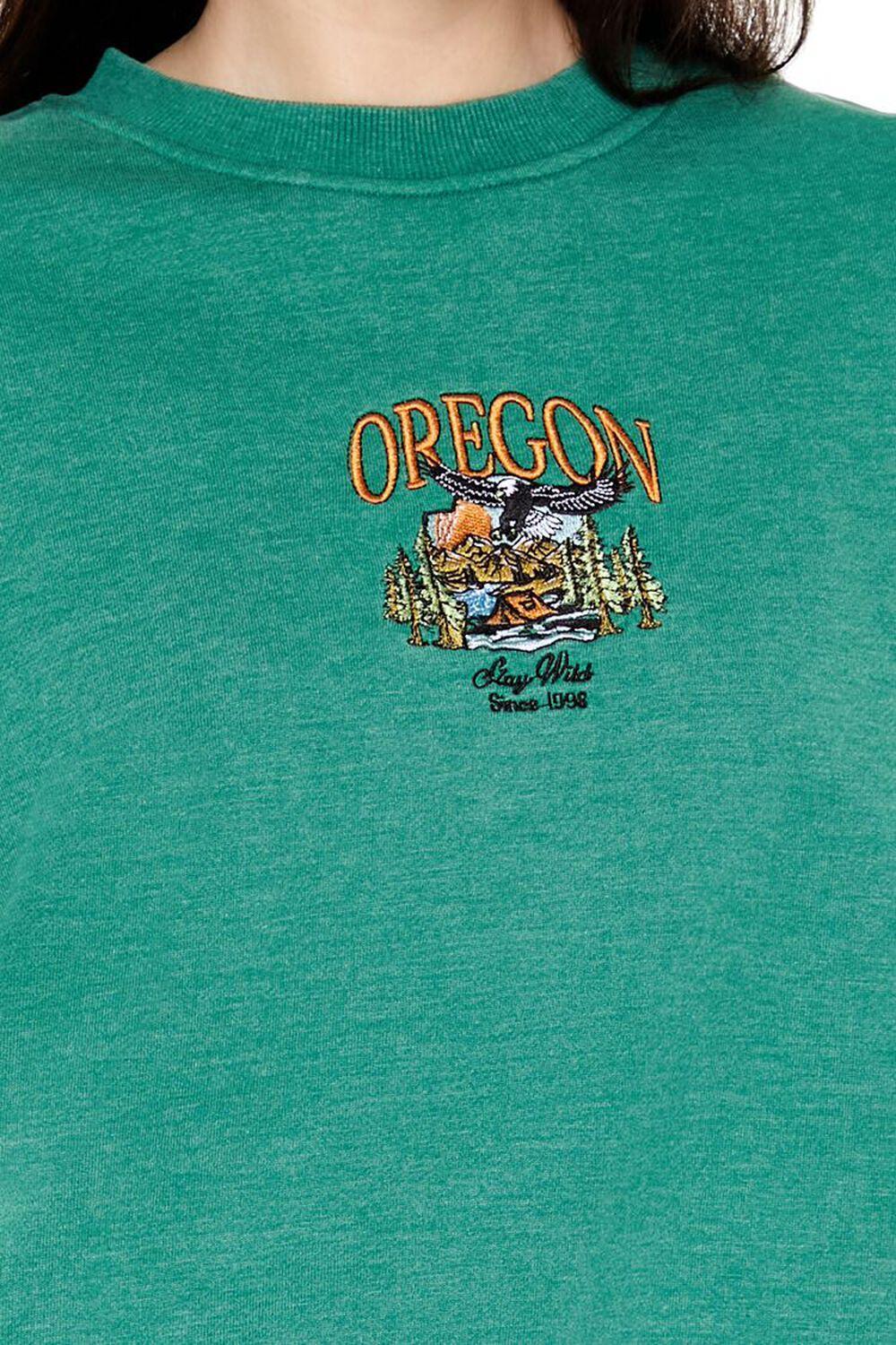 Embroidered Oregon Pullover | Forever 21 Product Image