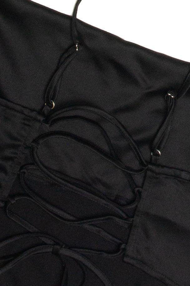 Chocolate Brushed Maxi Skirt Product Image