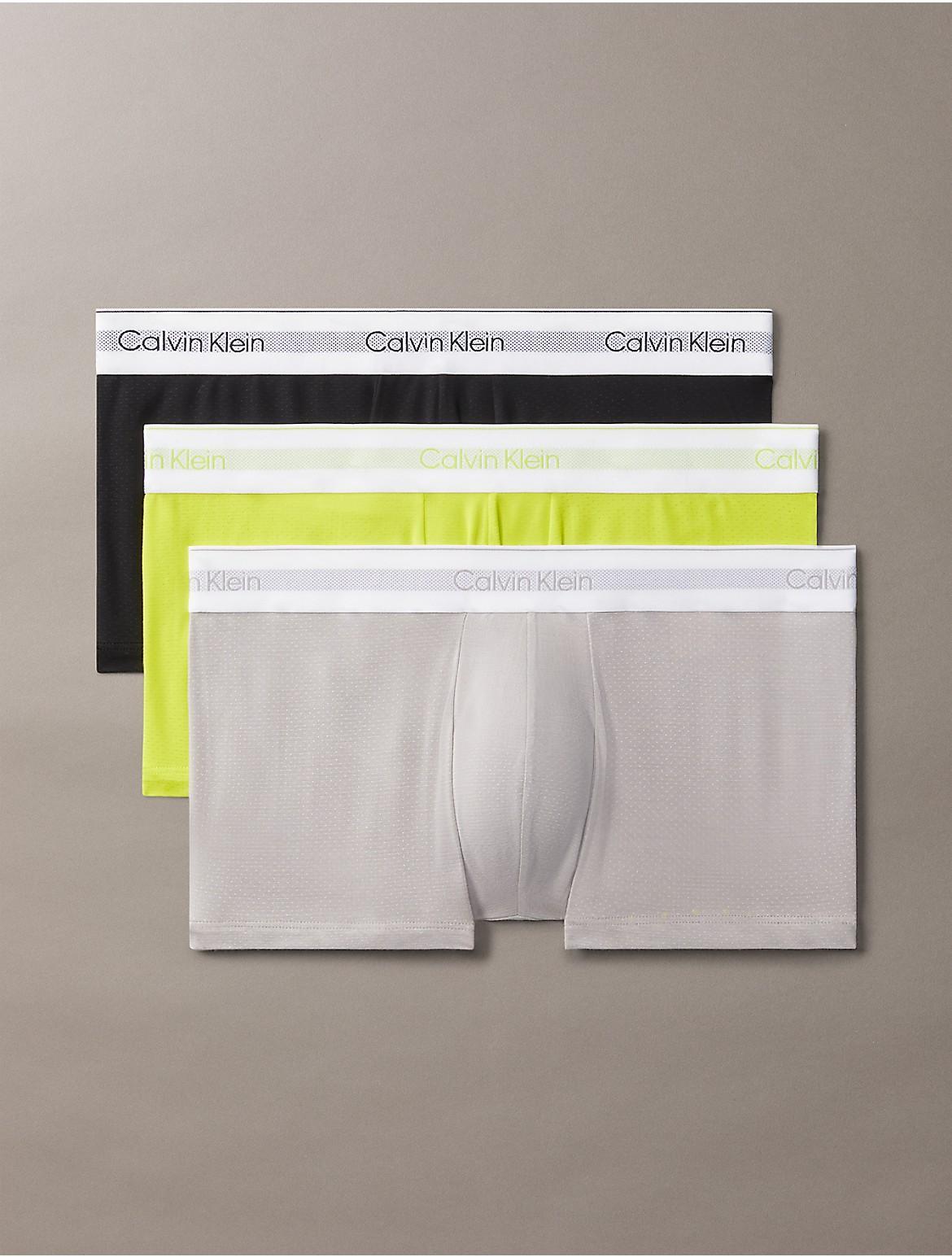 Calvin Klein Mens Icon Modal Mesh 3-Pack Low Rise Trunk Product Image